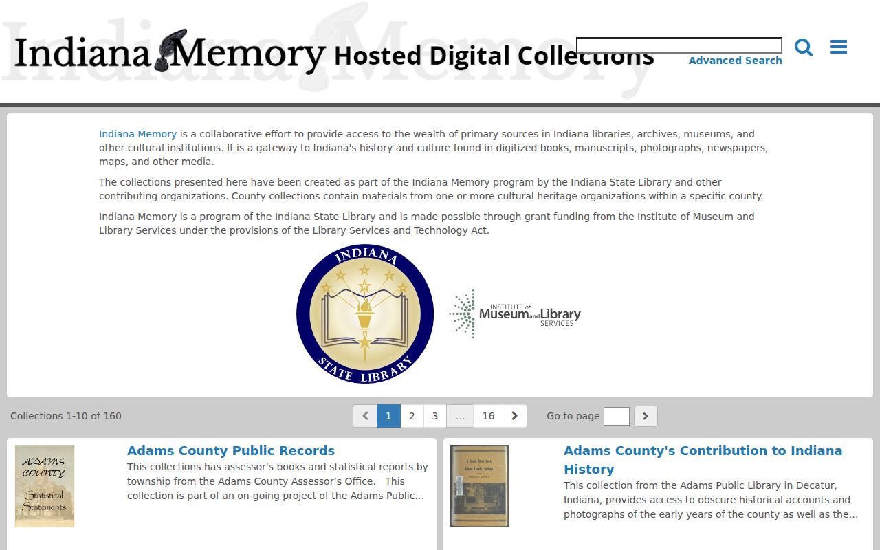 Brownsburg city directory research in the digitized local collection