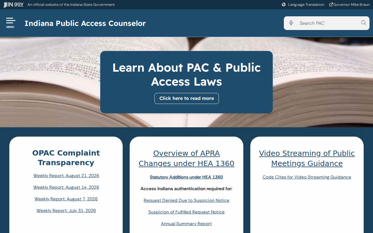 Brownsburg residents directory public records guidance