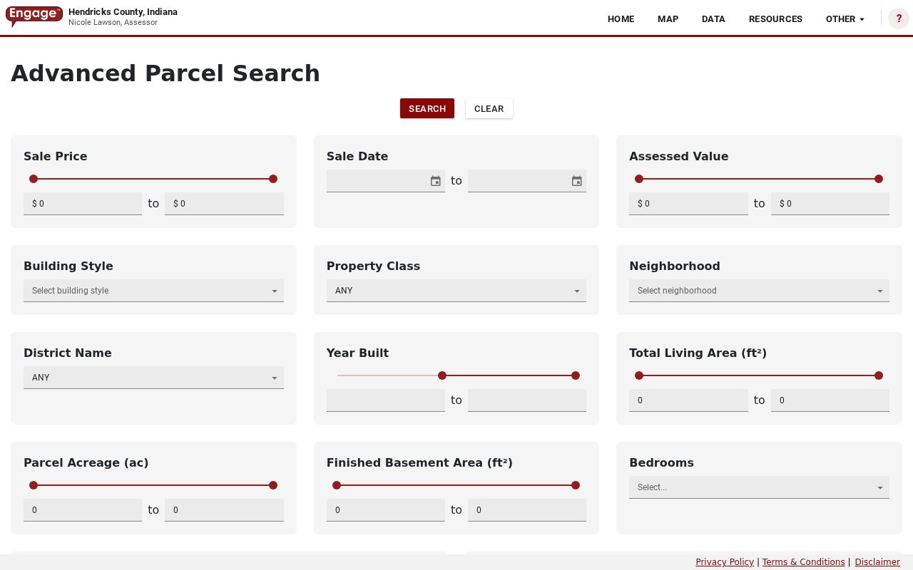 Brownsburg street directory assessor advanced search